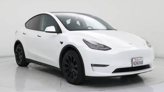 TESLA MODEL Y 2021 5YJYGDEE7MF275480 image